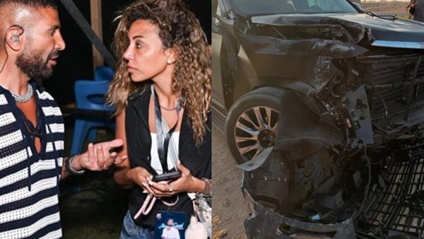 أحمد سعد وزوجته علياء