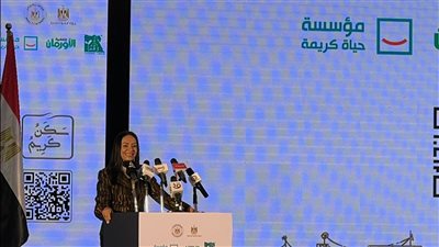 وزيرة التضامن تعلن التبرع بأول 30 مليون جنيه من بنك ناصر لصالح مبادرة سكن كريم
