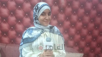 حنين الأولى على الشهادة الإعدادية بالفيوم: والدتي سر تفوقي.. ونفسي ألتحق بكلية طب الأسنان