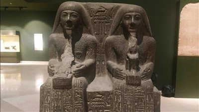 تمثال الأب والابن.. متحف سوهاج القومي يعرض قطعة نادرة من الدولة الحديثة