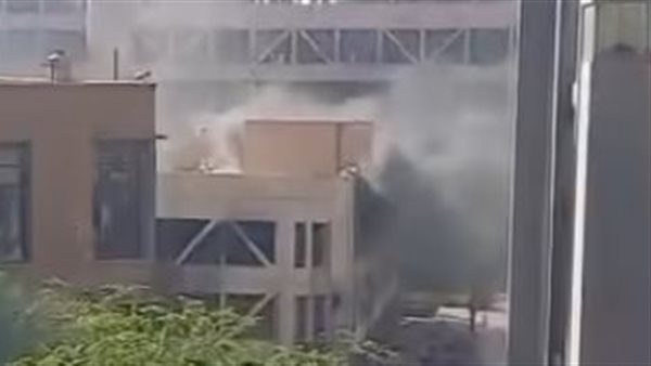 جانب من الحريق 