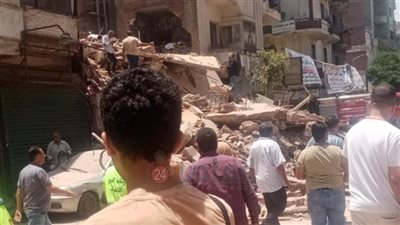 مصدر بمحافظة القاهرة عن عقار شبرا المنهار: صادر له قرار ترميم ولم يُنفذ.. وشكلنا لجنة لفحص المباني المجاورة 