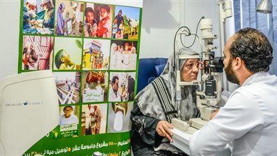 تنفيذ 7130 عملية عيون للمرضى غير القادرين بسوهاج