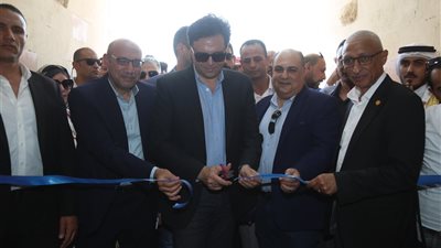 وزير الثقافة ومحافظ شمال سيناء يفتتحان قصر ثقافة نخل