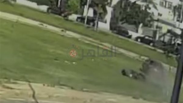 جانب من الحادث 