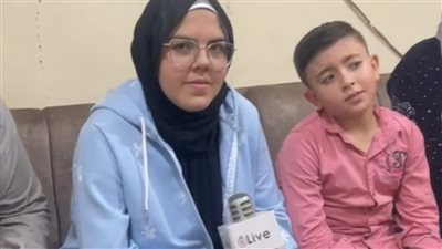 الحاصلة على المركز الثاني بالشهادة الإعدادية بالقليوبية: كنت بذاكر 8 ساعات وعلاقتي بربنا ورضا أسرتي سبب تفوقي 