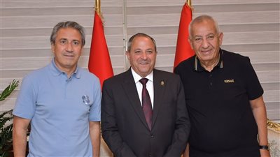 تفاصيل اللقاء الأول بين محافظ بورسعيد ورئيس المصري والمدير الفني الجديد