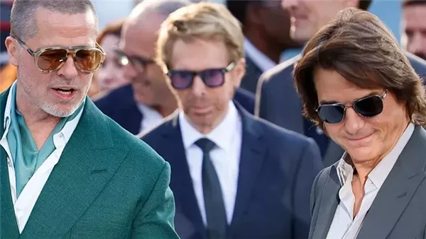 توم كروز وبراد بيت