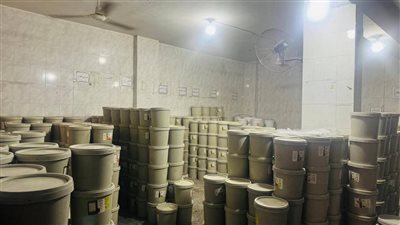 ضبط طن مخللات غير مطابقة للمواصفات في حملة تفتيشية بالخانكة