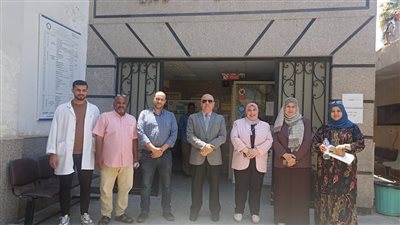 وكيل صحة القليوبية يتفقد المعمل المشترك لمتابعة الاستعدادات لاستقبال مرشحي انتخابات مجلس النواب