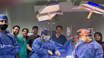 زراعة شرايين تاجية بجراحة محدودة لمريضة 155 كجم بمستشفيات جامعة المنوفية