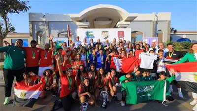 مصر تتوج وختام ناجح للبطولة العربية للتنس تحت 12 سنة | صور