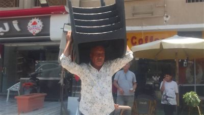 حملة مكبرة لرفع إشغالات الكافيهات بمنطقة الواحة بحي شرق مدينة نصر| صور