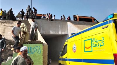 ارتفاع ضحايا حادث تصادم الطريق الإقليمي بالمنوفية إلى 19 وفاة