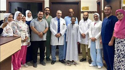 إنقاذ طفل داخل مستشفى حورس بالأقصر من مرض جلدي نادر يهدد حياته