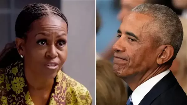 باراك أوباما وزوجته