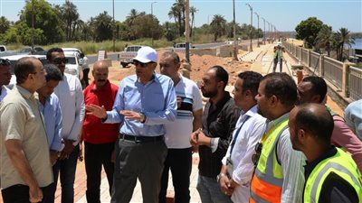 بتكلفة 339 مليون جنيه.. محافظ أسوان يشدد على سرعة الانتهاء من مشروع توسعة وتطوير كورنيش النيل الجديد