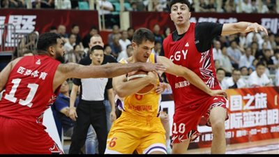 لقطات من فوز منتخب مصر الأولمبي على مونتينيجرو في البطولة الدولية للسلة بالصين