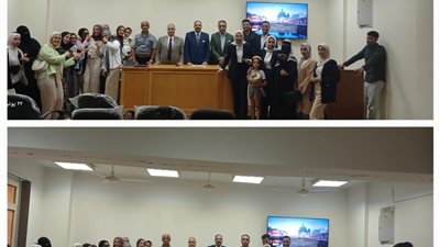 وحدة استقبال تراثية لمبني كلية الآثار جامعة الفيوم..موضوع مشروع التخرج لطلاب قسم ترميم الآثار