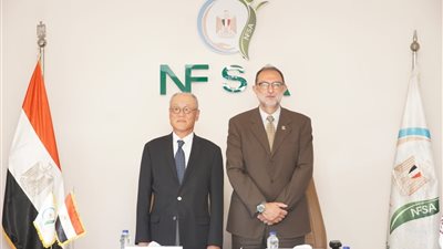 رئيس الهيئة القومية لسلامة الغذاء يستقبل سفير اليابان بالقاهرة