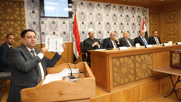 جانب من حضور محافظ