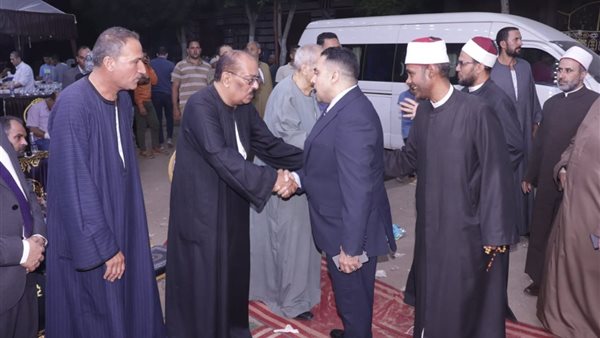 عزاء ضحايا حادث المنوفية