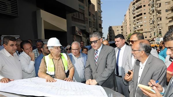 محافظ الجيزة خلال