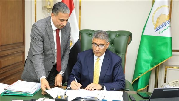 محافظ الجيزة خلال