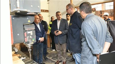 طاقته السنوية 20 ألف طن.. وزير الإنتاج الحربي يوجه بضرورة التشغيل الأمثل لمسبك «سنتو»