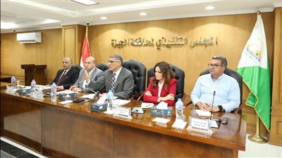 محافظ الجيزة يناقش ملفات التصالح والتقنين والخطة الاستثمارية وأداء المراكز التكنولوجية وتراخيص المحال العامة