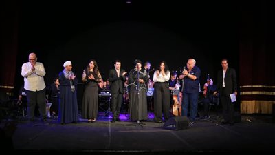 الحكاية مصر.. لقطات من احتفالات مسرح السلام بذكرى 30 يونيو