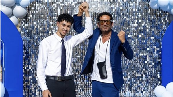 عمرو سعد ونجله رابي