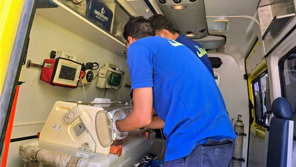 نقل 5 أطفال مبتسرين