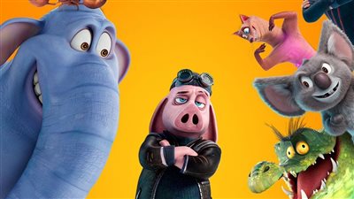 طرح فيلم الرسوم المتحركة HITPIG في السينمات المصرية