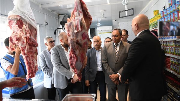 افتتاح منفذ بيع اللحوم
