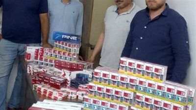 ضبط 5 أطنان سماد وسجائر مهربة في حملة تموينية ببا في بني سويف 
