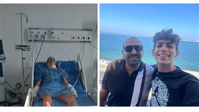 شاب يسقط من الدور الرابع.. ووالده يستغيث: ادعوا لفادي حالته حرجة