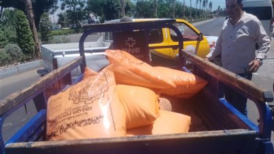 ضبط 2.5 طن سماد محظور تداوله و11 جوال دقيق مدعم قبل بيعها للسوق السوداء بالأقصر