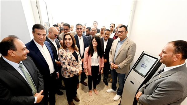 جانب من افتتاح المركز