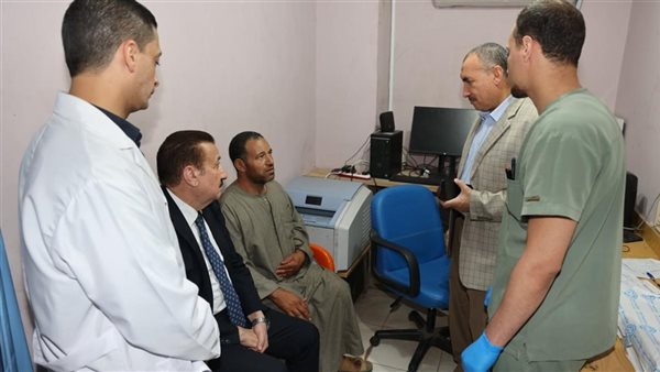 محافظ المنوفية يطمئن