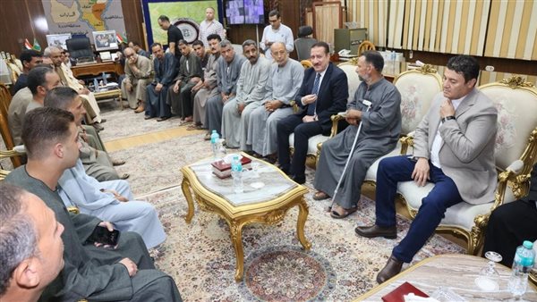 لقاء محافظ المنوفية