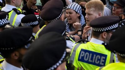 اعتقال أكثر من 20 شخصا خلال مظاهرات داعمة لغزة في لندن
