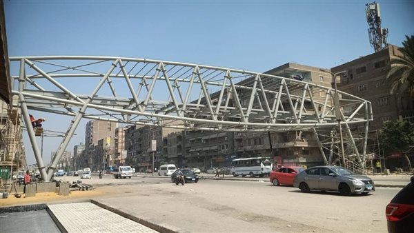 كوبري المشاة الجديد