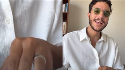 حقيقة خطوبة نور النبوي بعد إثارته الجدل وظهوره بالدبلة 