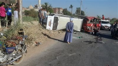 بعد استقرار حالتهم الصحية.. خروج 6 من مصابي حادث طريق «جهينة – طهطا» من المستشفى بسوهاج