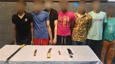 التحقيق مع المتهمين بإنهاء حياة شخص في مشاجرة بالأسلحة البيضاء بالمطرية