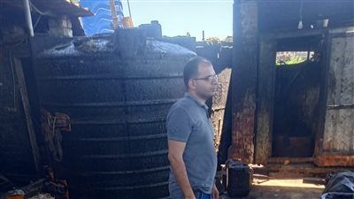 ضبط لحوم وزيوت طعام معاد تدويرها وتحرير 10 محاضر خلال حملة تموينية بكفر الشيخ