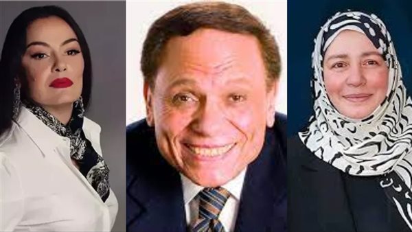 عبلة كامل وعادل إمام