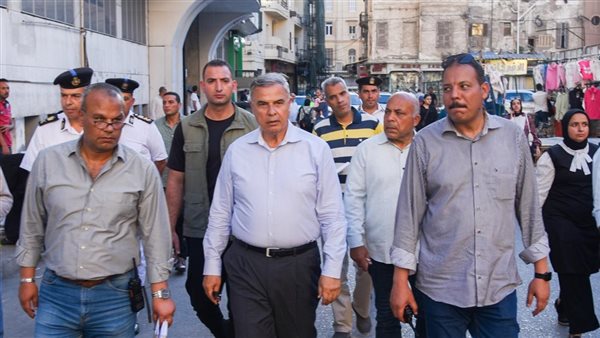 جولة محافظ الإسكندرية