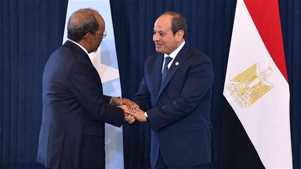 السيسي ورئيس الصومال